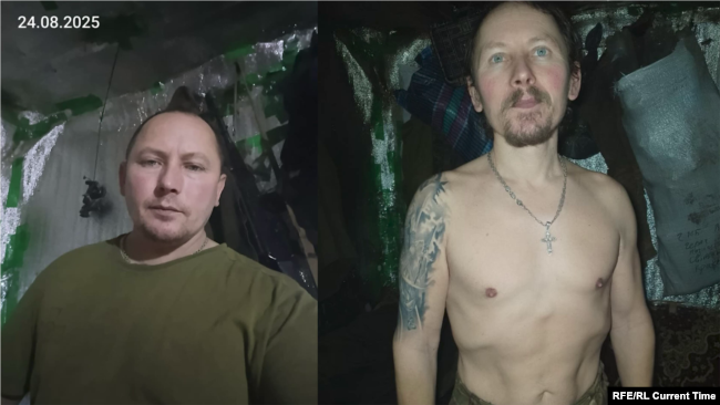 Xarkov vilayətinin Kupyansk rayonu yaxınlığında aylarla təminatdan məhrum qalan və taqətdən düşmüş Ukrayna hərbçisi.